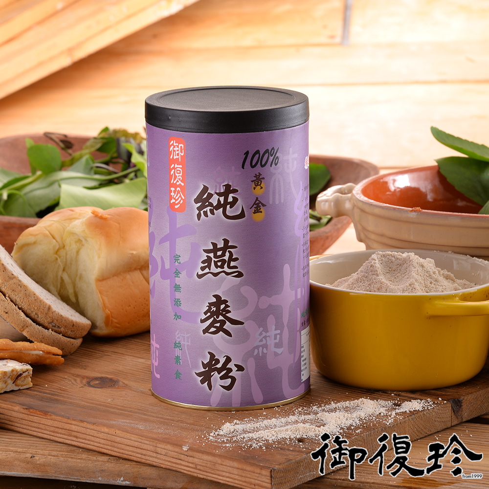 御復珍純燕麥粉-無糖400gX1罐- PChome 24h購物