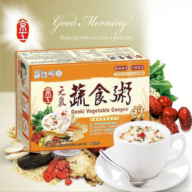 【京工】元氣蔬食粥(32gx8包/盒)