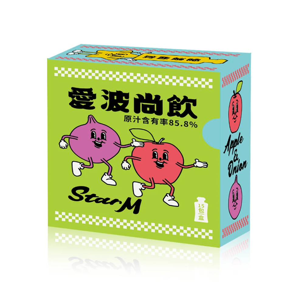 【Star M 星岳】愛波尚飲-蘋果洋蔥水(15包/盒)（其他規格）