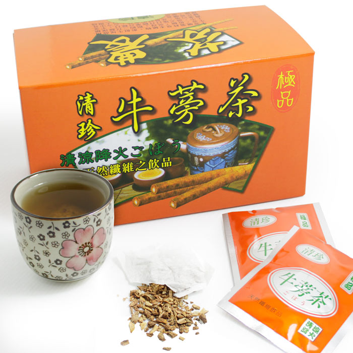 那魯灣 清珍牛蒡茶包2盒(5gX20包/盒)