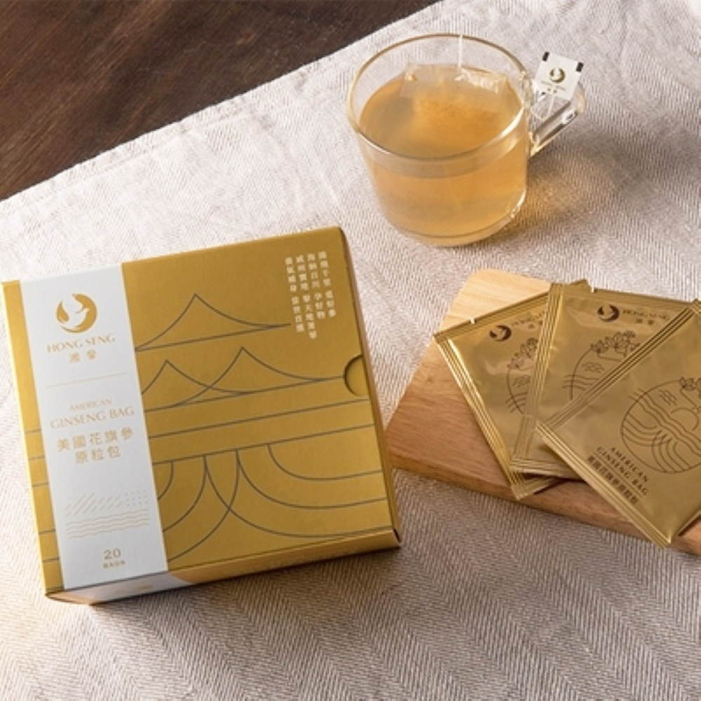 鴻參 新原粒參茶包20包(盒)