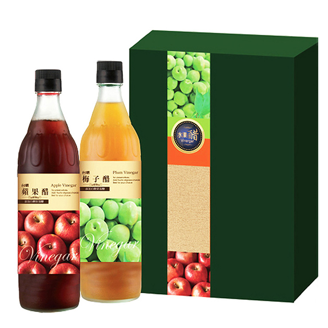 台糖 水果醋禮盒(600mlx2瓶)
