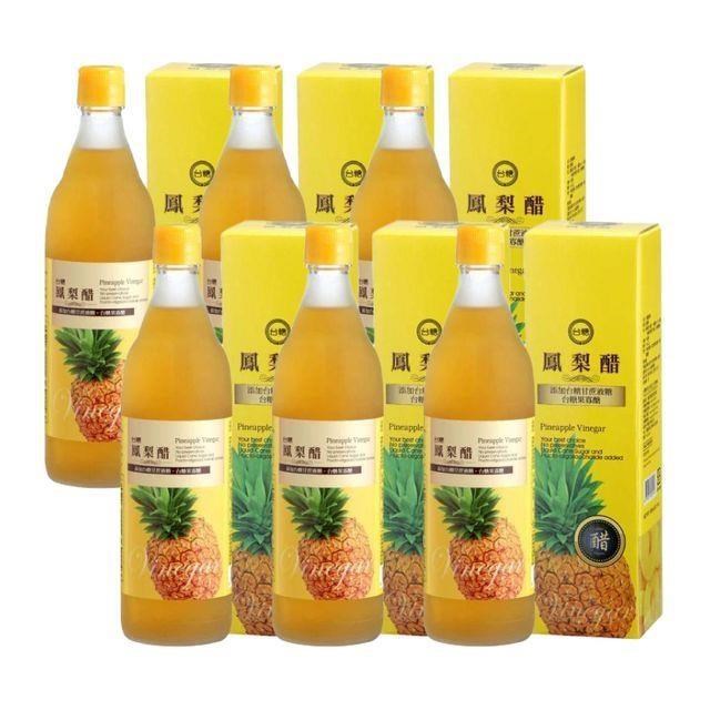 台糖 鳳梨醋600ml(6瓶/組)