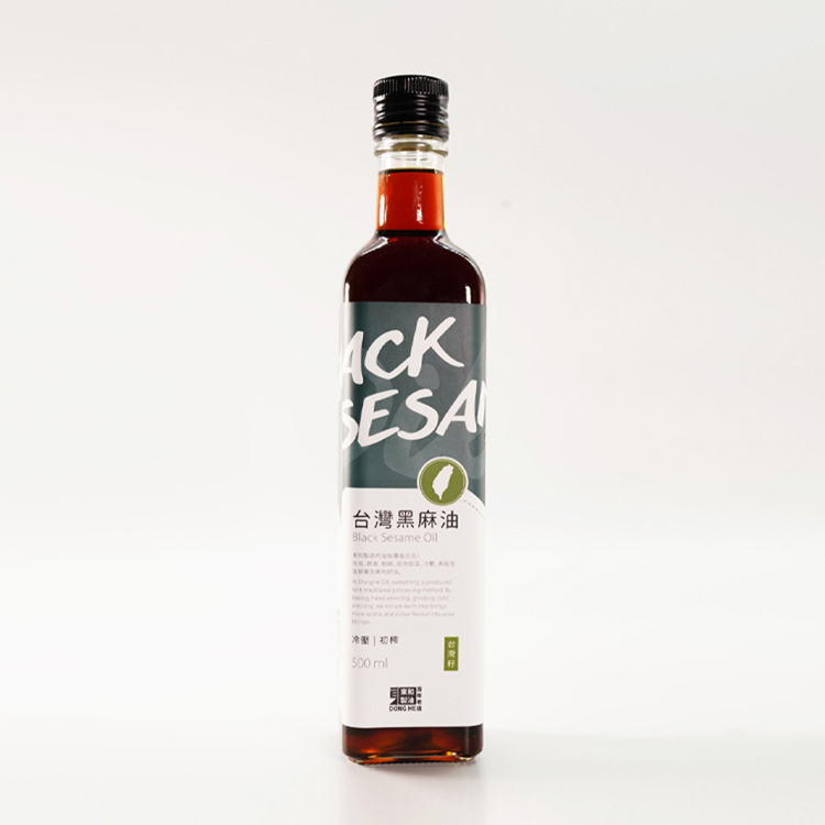 東和百年老店 特級台灣黑芝麻油 (500cc)