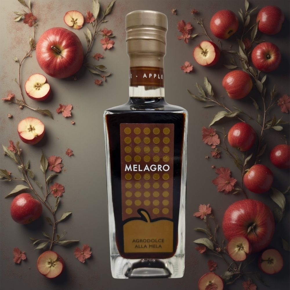 Tasto Melagro Agrodolce alla Mela蘋果醋 250ml / 瓶(酸甜清爽 沙拉烤肉提升風味)