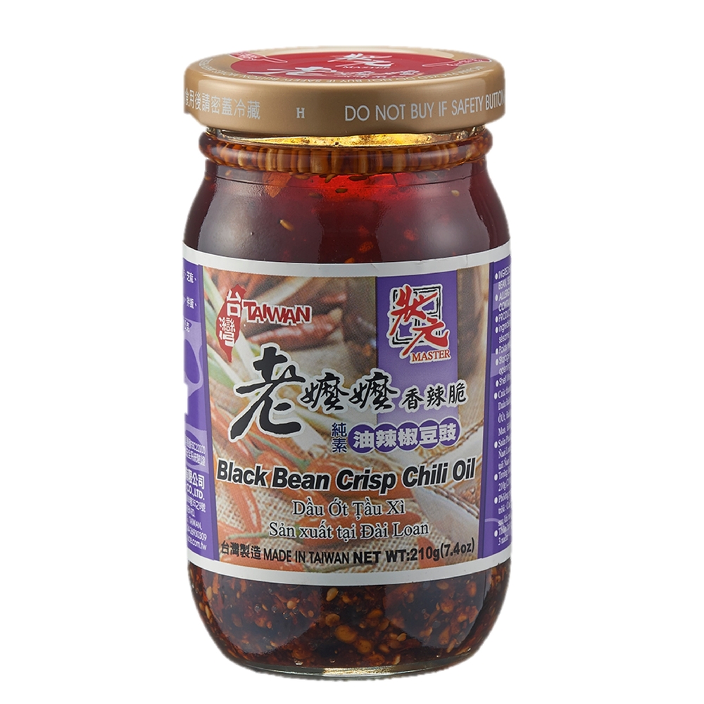 狀元老嬤嬤油辣椒豆豉210g
