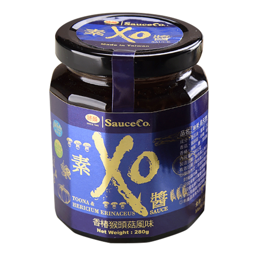 【味榮】素XO醬-香菇猴頭菇風味280g