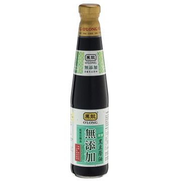 黑龍無添加薄鹽黑豆蔭油400mL