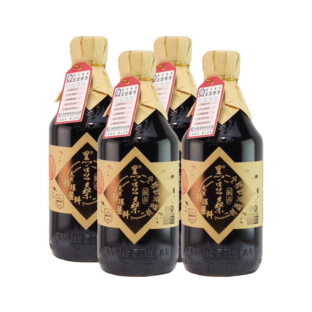 黑豆桑 天然極品全能缸底醬油(4瓶/盒)