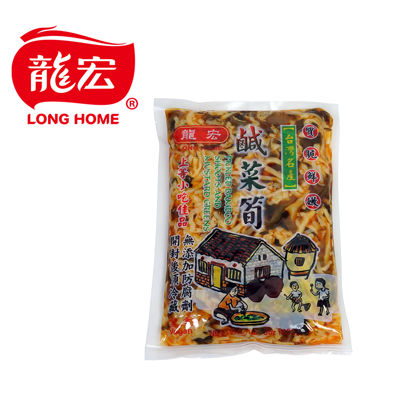 【龍宏】鹹菜筍600g 