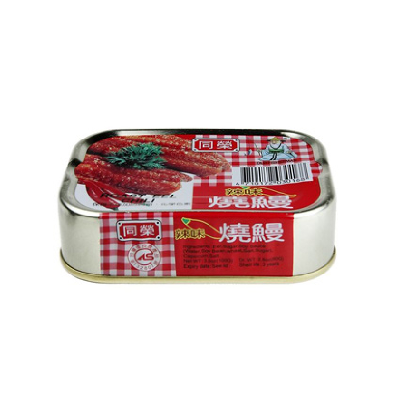 《同榮》 辣味燒鰻-易開罐 (6入/100g)