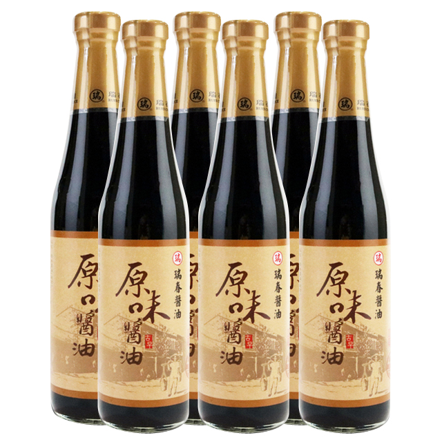 瑞春原味醬油6入組