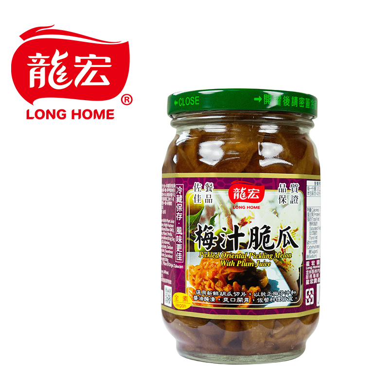 【龍宏】梅汁醃瓜420g 