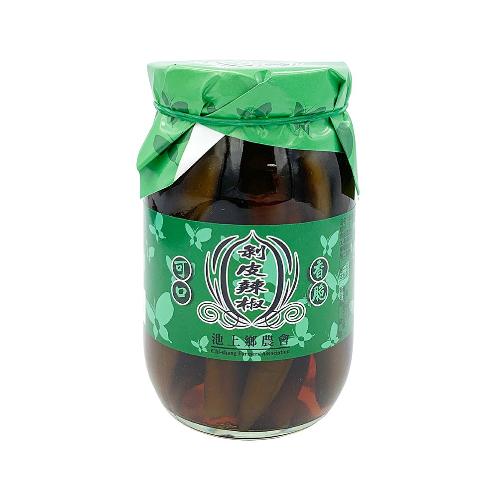 【池上鄉農會】剝皮辣椒450g/罐