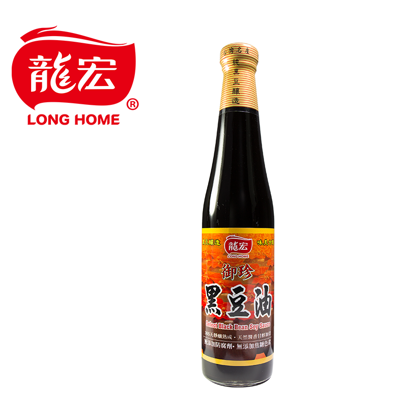 【龍宏】御珍黑豆蔭油420ml 