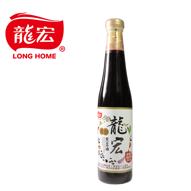 【龍宏】漢廚黑豆油420ml 