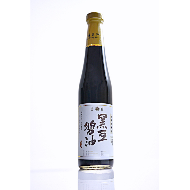 【台灣皇珵】純釀造黑豆醬油 420ml