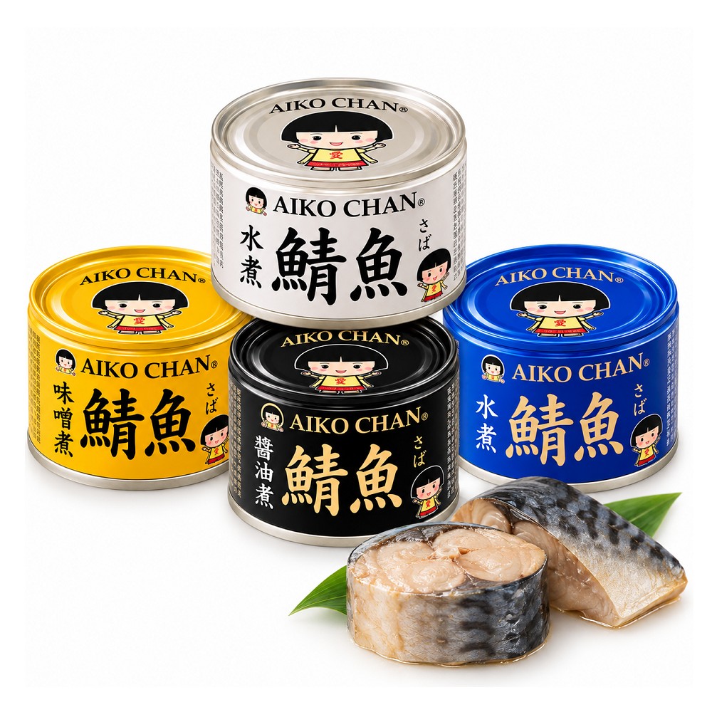 ITO 伊藤 日本水煮 味噌 醬油鯖魚罐頭150g 9入組