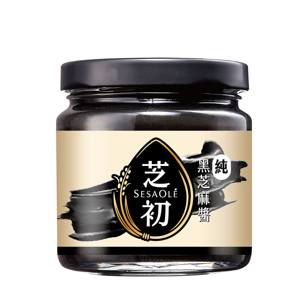 【芝初】芝初黑芝麻醬170g