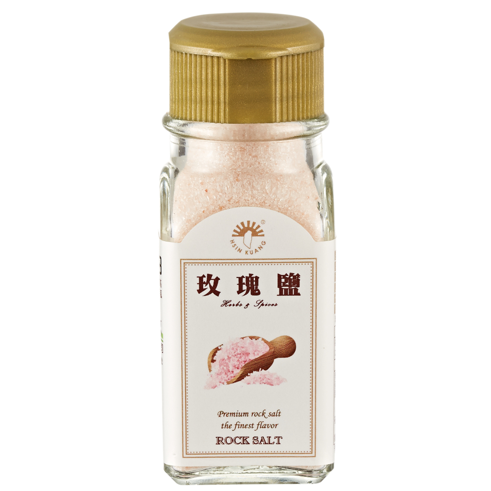 [新光洋菜]玻璃瓶-玫瑰鹽(60g)