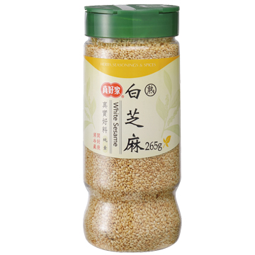 《真好家》熟白芝麻-恰恰罐 (265g)