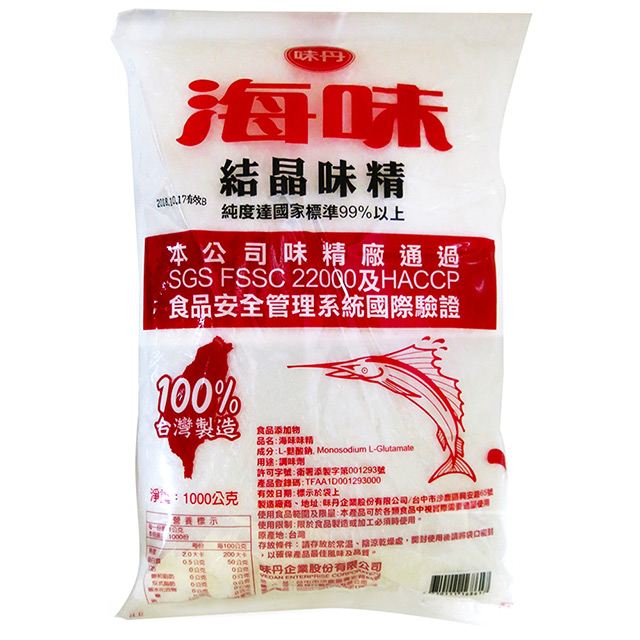 味丹海味結晶味精1000G