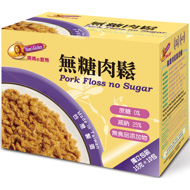 媽媽的廚房-無糖肉鬆150g 