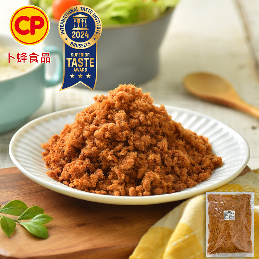 卜蜂 營業用_國產純雞肉鬆(1kg/包) 無添加豆粉