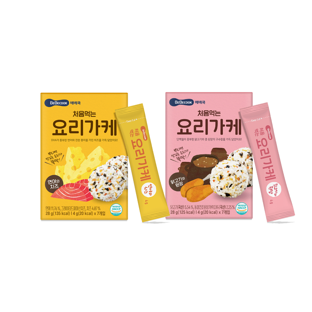 Bebecook 韓國 3Y+ 初食拌飯香鬆 2入組 (28g*2)