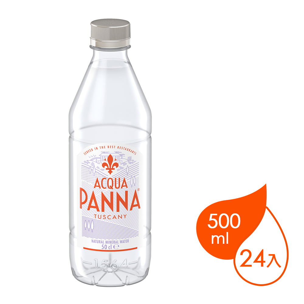 義大利Panna普娜天然礦泉水(500mlx24瓶)