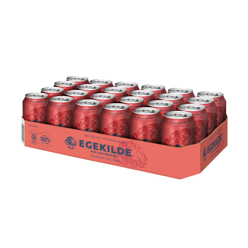 Egekilde蔓越莓香氛氣泡礦泉水(330ml*24)