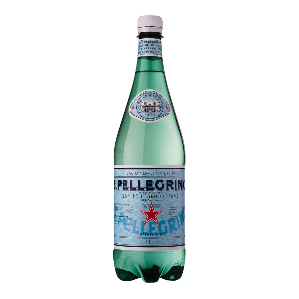 S.Pellegrino 聖沛黎洛 氣泡礦泉水 瓶裝1000ml (12入/箱)