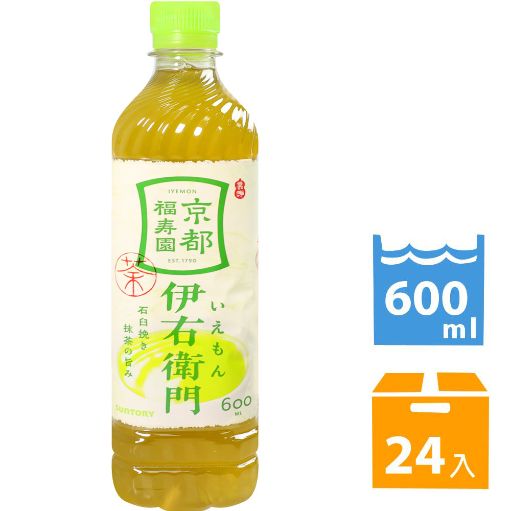 Suntory 三得利 伊右衛門綠茶飲料 (600ml*24入)
