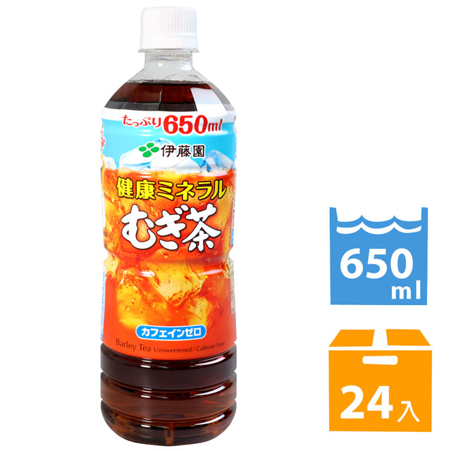 伊藤園 元氣一番麥茶 (650ml*24入)