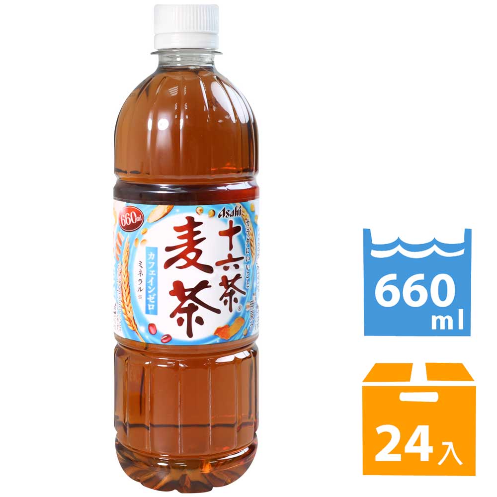 Asahi 朝日 十六茶麥茶 (660ml*24入)
