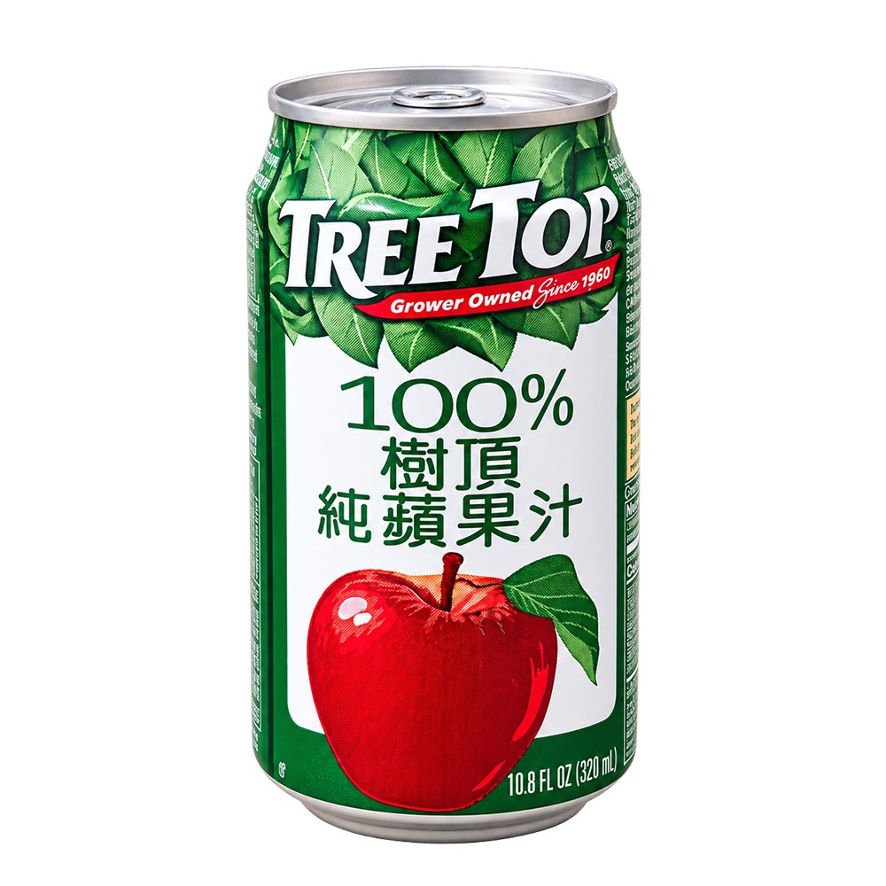 Tree top 樹頂 蘋果汁320毫升X24入