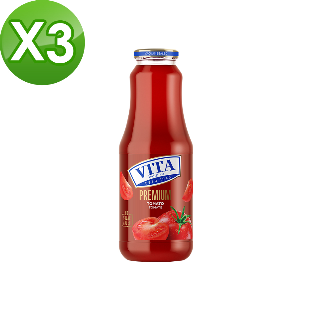Vita 維塔蕃茄汁1LX3瓶