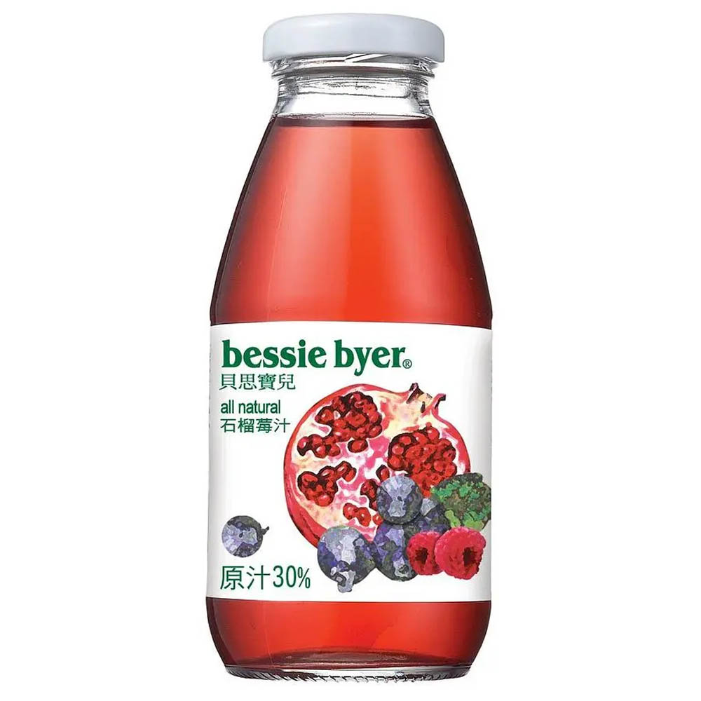 Bessie Byer 貝思寶兒石榴莓汁300mlx24入