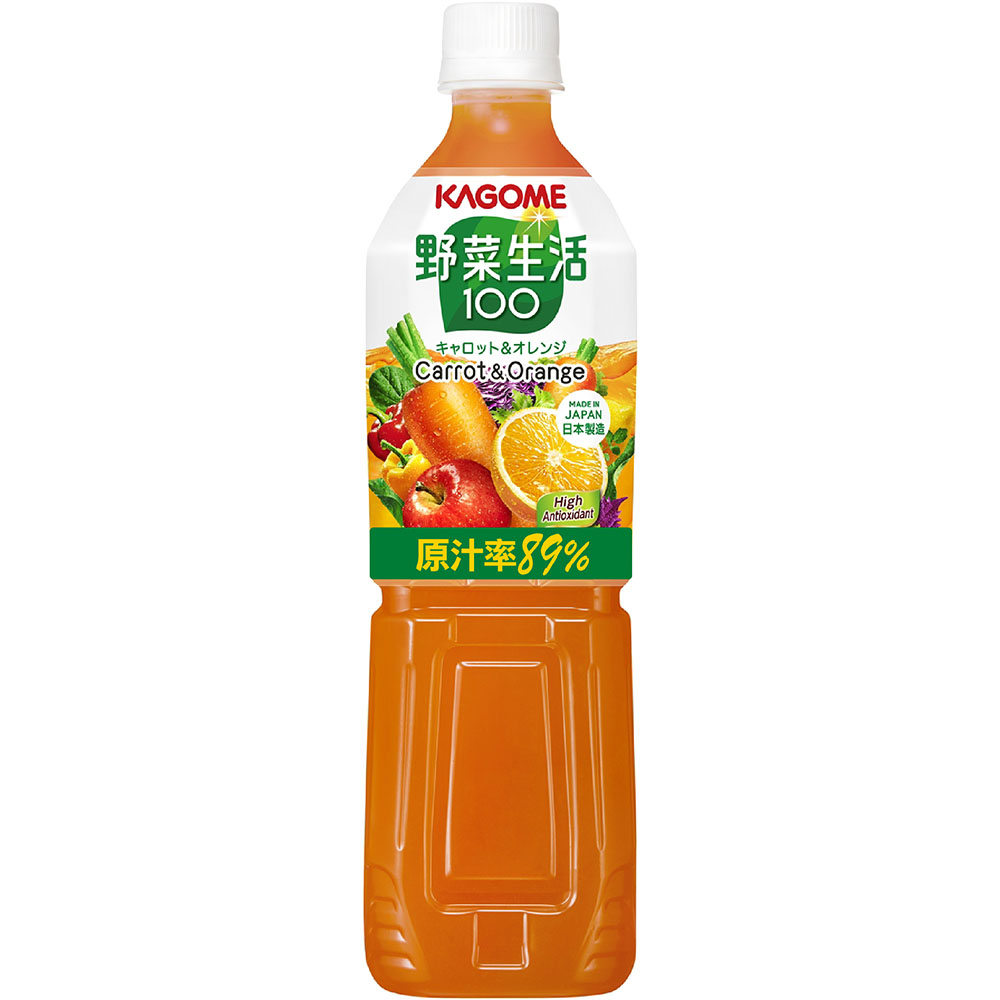可果美 野菜生活100 胡蘿蔔與柳橙綜合蔬果汁720ml/15入