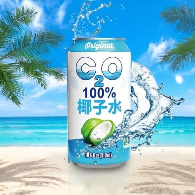 C2O 椰子水 310ml/罐x24罐