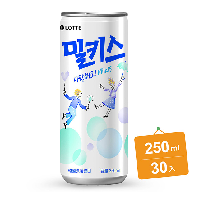 LOTTE 樂天 優格風味碳酸飲(250mlx30入)