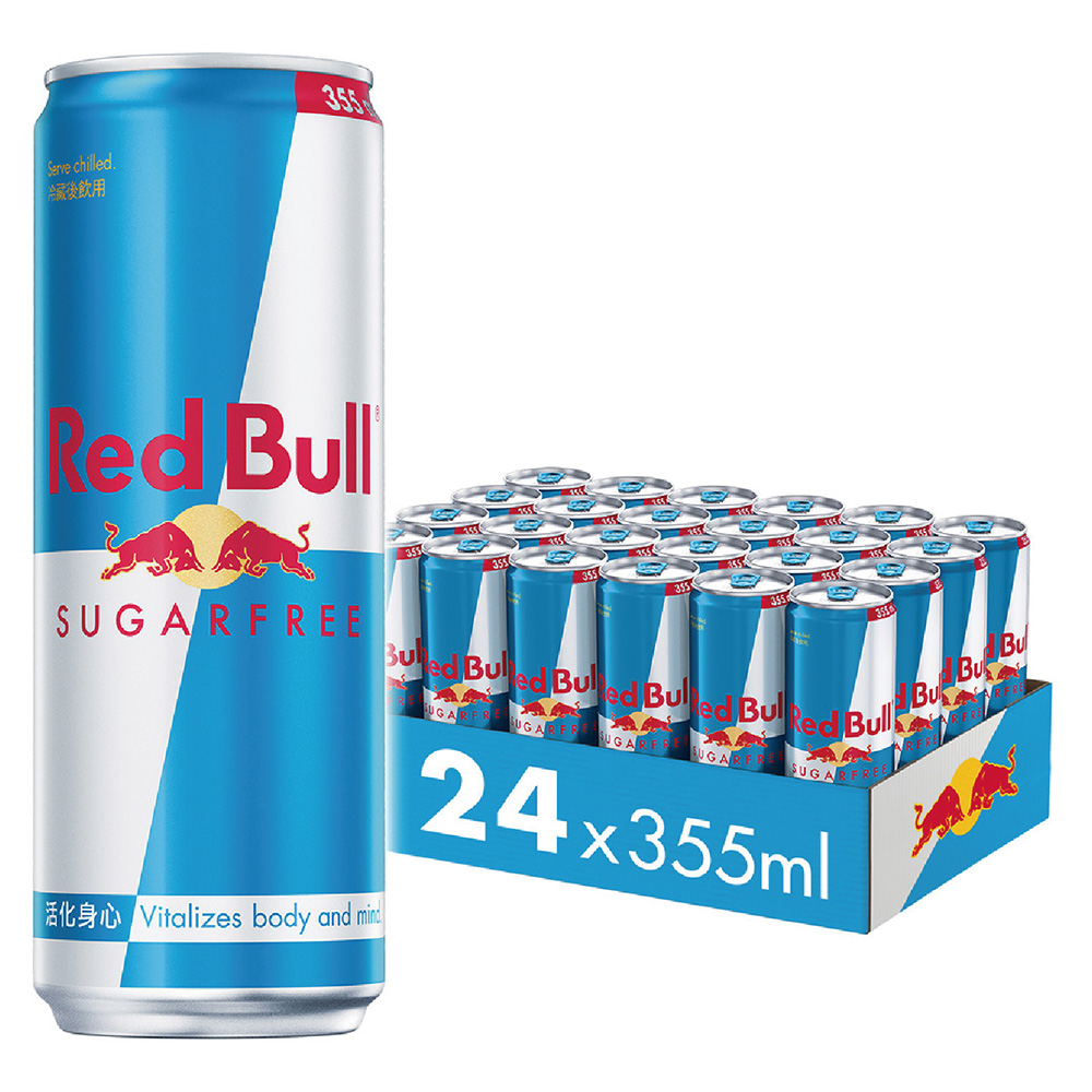Red Bull 紅牛無糖能量飲料 355ml 24罐/箱