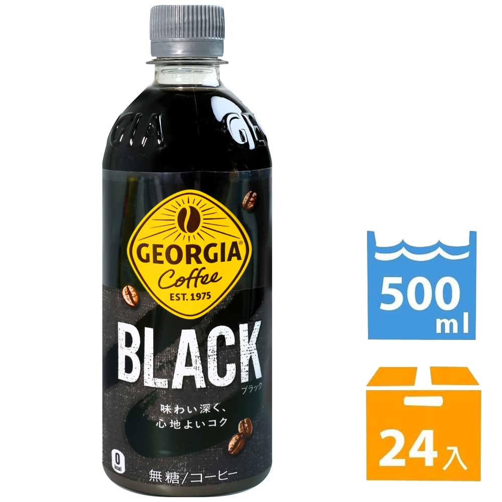 Coca-Cola 喬志亞無糖咖啡 (500ml*24入)