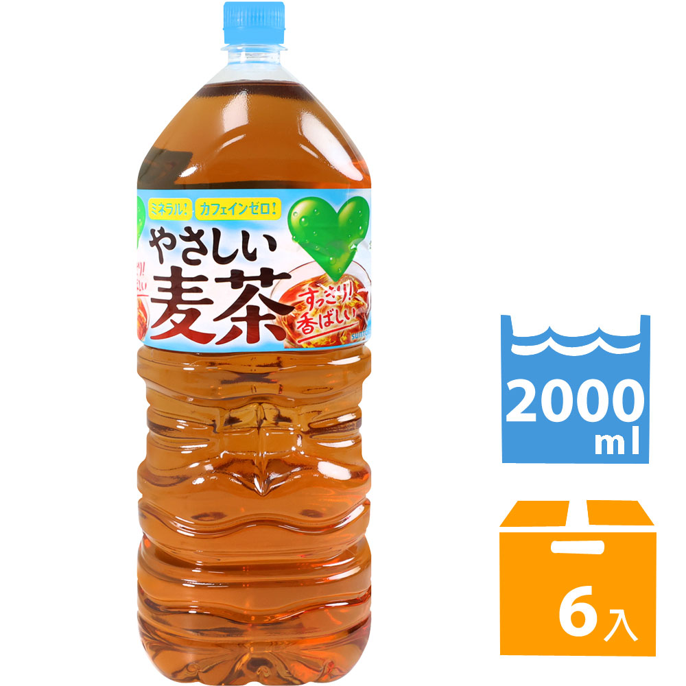 Suntory 三得利 DAKARA清香麥茶 (2000ml*6入)