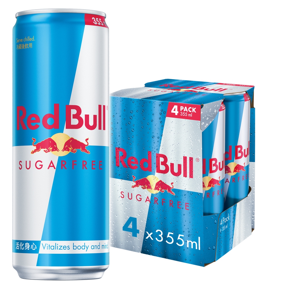 Red Bull 紅牛無糖能量飲料 355ml (4入*3組)