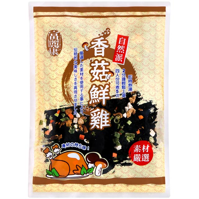 富麗康  海帶芽湯-香菇鮮雞 (95g)