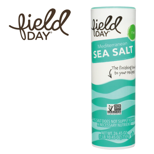 【Field day 踏青日】 地中海天然細海鹽(750g)