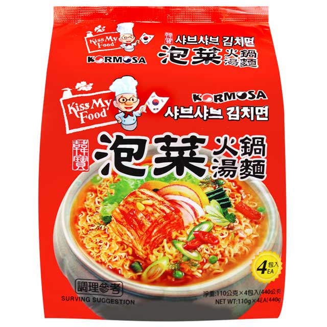 Paldo 八道泡菜火鍋湯麵 (110gx4入) 
