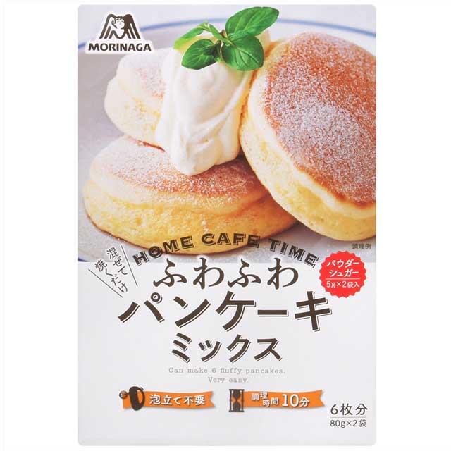 森永製菓  舒芙蕾鬆餅粉[附糖粉] (170g)