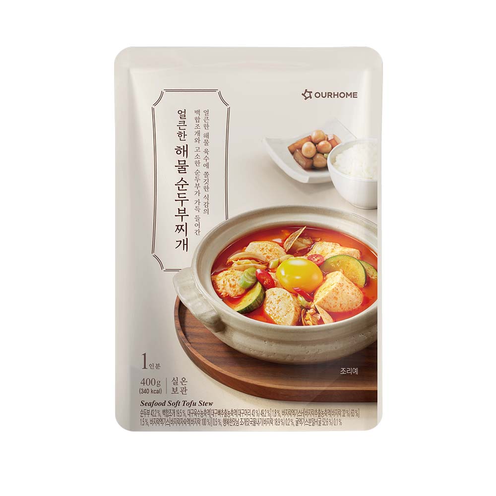 韓味不二 OURHOME 海鮮豆腐湯 (400g)